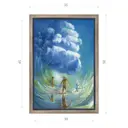Картина в раме Декор депо "Ксения Черномор. Бригантина" 50x35 см