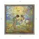 Картина в раме Декор депо "Ксения Черномор. Таинство" 45x45 см