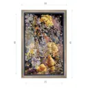 Картина в раме Декор депо "Ксения Черномор. Желтая хризантема" 45x30 см