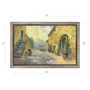 Картина в раме Декор депо "Ксения Черномор. Золотая Пьенца" 30x45 см