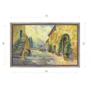 Картина в раме Декор депо "Ксения Черномор. Золотая Пьенца" 45x70 см