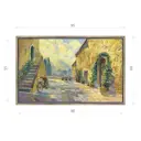 Картина в раме Декор депо "Ксения Черномор. Золотая Пьенца" 60x95 см
