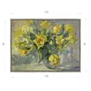 Картина в раме Декор депо "Ксения Черномор. Жёлтые тюльпаны" 95x125 см