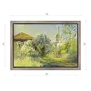 Картина в раме Декор депо "Ксения Черномор. Сирень в Ростове Великом" 35x50 см