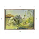 Картина в раме Декор депо "Ксения Черномор. Сирень в Ростове Великом" 45x65 см