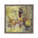Картина в раме Декор депо "Ксения Черномор. Винная история" 45x45 см