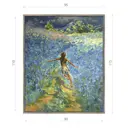 Картина в раме Декор депо "Ксения Черномор. Полет" 115x95 см