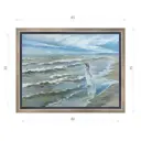 Картина в раме Декор депо "Ксения Черномор. Ожидание" 35x45 см