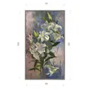 Картина в раме Декор депо "Ксения Черномор. Нежность" 165x95 см