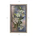 Картина в раме Декор депо "Ксения Черномор. Нежность" 50x30 см