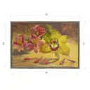 Картина в раме Декор депо "Ксения Черномор. Свет Орхидеи" 65x95 см