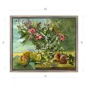 Картина в раме Декор депо "Ксения Черномор. Натюрморт с азалией" 50x60 см