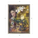 Картина в раме Декор депо "Ксения Черномор. Волшебство" 60x45 см