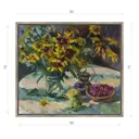 Картина в раме Декор депо "Ксения Черномор. Симфония лета" 75x85 см