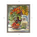 Картина в раме Декор депо "Ксения Черномор. С добрым утром" 55x45 см