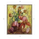Картина в раме Декор депо "Ксения Черномор. Тюльпановое настроение" 95x80 см