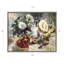 Картина в раме Декор депо "Ксения Черномор. Утренний натюрморт" 90x110 см