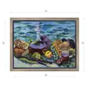 Картина в раме Декор депо "Ксения Черномор. Морской бриз" 35x45 см