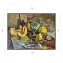 Картина в раме Декор депо "Ксения Черномор. Натюрморт Многоцветие" 95x125 см