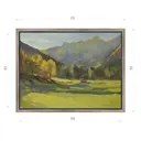 Картина в раме Декор депо "Ксения Черномор. Светлый день в Альпах" 50x65 см