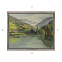 Картина в раме Декор депо Ксения Черномор. Вальдаора Южный Тироль 45x55 см