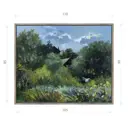Картина в раме Декор депо "Ксения Черномор. Тишина" 90x110 см