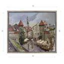 Картина в раме Декор депо Ксения Черномор. После дождя Таллин 60x70 см