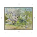 Картина в раме Декор депо "Ксения Черномор. За раем" 90x110 см