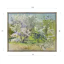 Картина в раме Декор депо "Ксения Черномор. За раем" 80x100 см