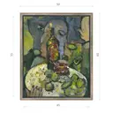 Картина в раме Декор депо "Ксения Черномор. Искушение" 60x50 см