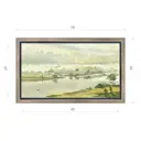 Картина в раме Декор депо "Ксения Черномор. Рассвет в Константиново" 30x50 см