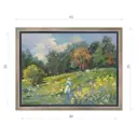 Картина в раме Декор депо "Ксения Черномор. Прогулка" 35x45 см