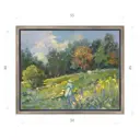 Картина в раме Декор депо "Ксения Черномор. Прогулка" 45x55 см
