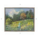 Картина в раме Декор депо "Ксения Черномор. Прогулка" 60x75 см
