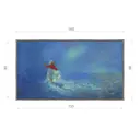 Картина в раме Декор депо "Ксения Черномор. Зелёный луч" 90x160 см