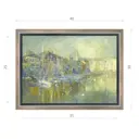 Картина в раме Декор депо "Ксения Черномор. Онфлёр" 30x40 см