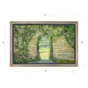Картина в раме Декор депо "Ксения Черномор. Цветочная арка" 30x45 см