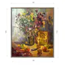 Картина в раме Декор депо "Ксения Черномор. Яблочный спас" 110x95 см