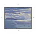 Картина в раме Декор депо "Ксения Черномор. Мыс Меганом. Крым" 80x100 см