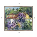Картина в раме Декор депо "Ксения Черномор. Новый Афон" 60x70 см