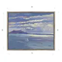 Картина в раме Декор депо "Ксения Черномор. Мыс Меганом. Крым" 65x80 см