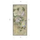Картина в раме Декор депо "Ксения Черномор. Цветы магнолии 1" 195x90 см