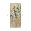Картина в раме Декор депо "Ксения Черномор. Цветы магнолии 3" 140x65 см