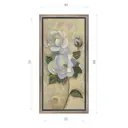 Картина в раме Декор депо "Ксения Черномор. Цветы магнолии 2" 60x30 см