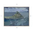 Картина в раме Декор депо "Ксения Черномор. Яхты в Царской бухте" 80x105 см