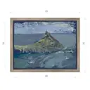 Картина в раме Декор депо "Ксения Черномор. Яхты в Царской бухте" 35x45 см