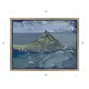 Картина в раме Декор депо "Ксения Черномор. Яхты в Царской бухте" 50x65 см