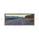 Картина в раме Декор депо "Константин Малютин. Дорога 2" 30x75 см
