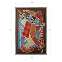 Картина в раме Декор депо "Константин Малютин. Шут" 75x50 см
