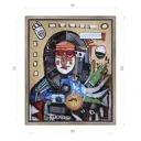 Картина в раме Декор депо "Константин Малютин. Радио" 60x50 см